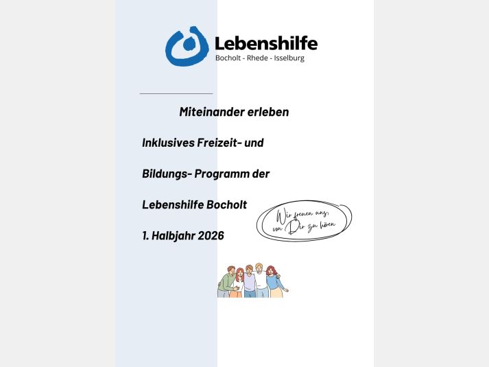 Lebenshilfe Bocholt präsentiert neues Freizeitprogramm 2026