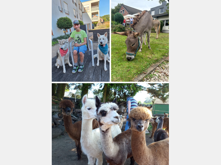 Tierische Begegnungen bei der Lebenshilfe