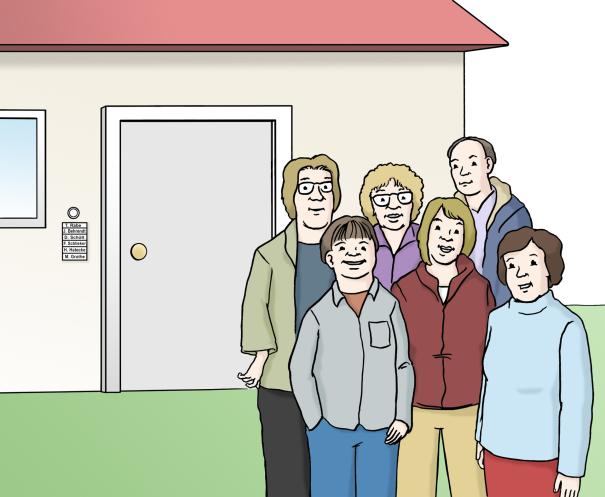 Die Lebenshilfe Bocholt bietet verschiedene Wohn-Formen für Menschen mit Behinderung an.
