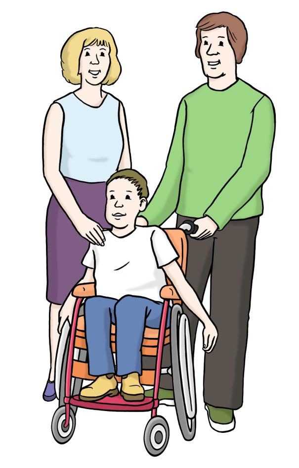 Die Familien werden bei der Betreuung unterstützt.