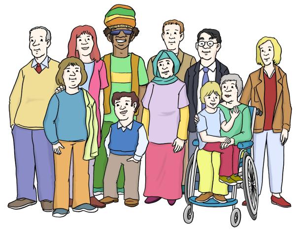 Der Verein ist für Menschen mit Behinderung, ihre Familien und Freunde.