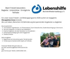 Übungsleiter / Begleitpersonen